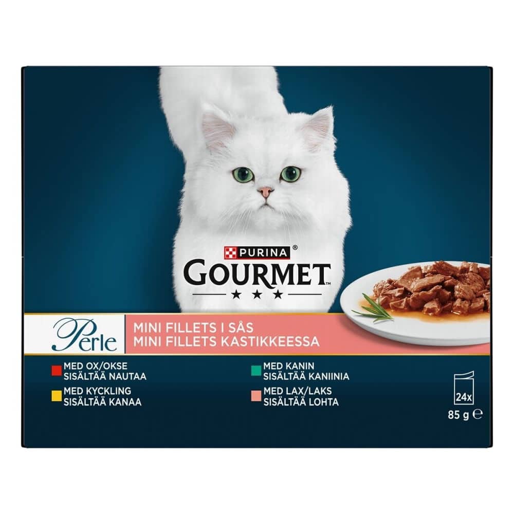 Gourmet Perle Mini Fillets i Sås Multipack 24x85 g