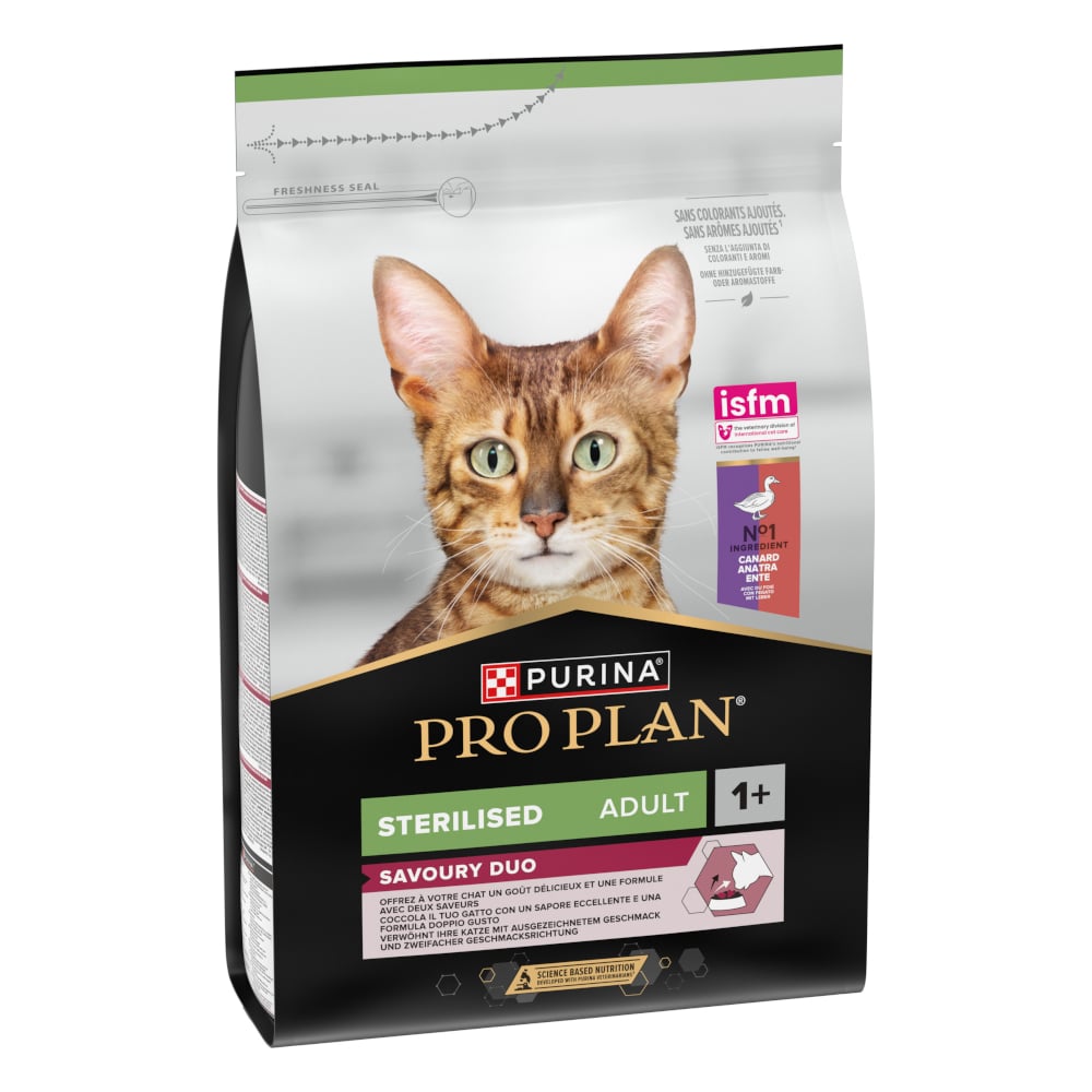 PURINA PRO PLAN Sterilised Adult Savoury Duo Duck & Liver - 3 kg