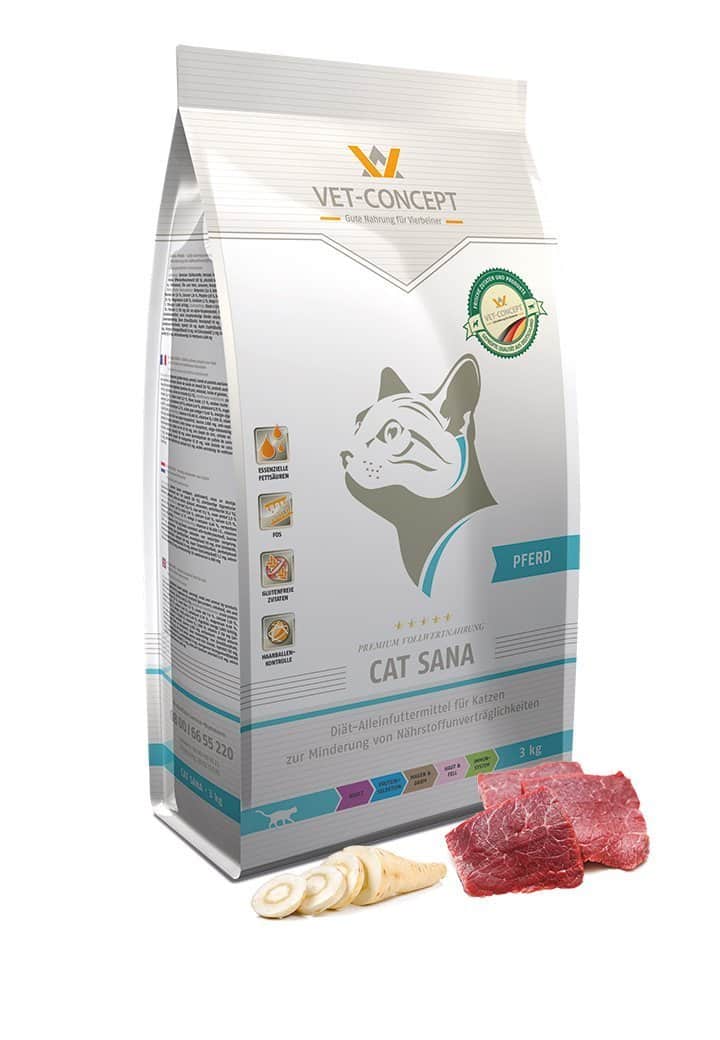 Vet Concept Cat Sana häst 1,5 kg för katter