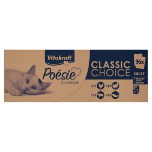 Vitakraft Poésie Classic i sås mixpaket - 96 x 85 g