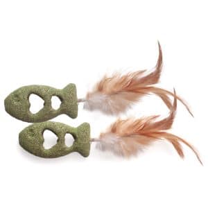 Aumüller fjäderfisk för katter - Ekonomipack: 2 st i set