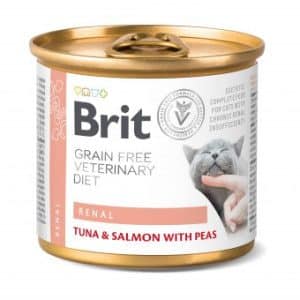 Brit Renal Tuna & Salmon with Peas Kattmat 6 x 200 g