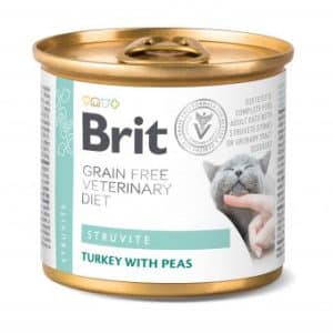 Brit Struvite Turkey with Peas Katt 6 x 200 g