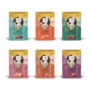 Ekonomipack KITTY Cat paté 24 x 85 g - Mixpack III (6 sorter)