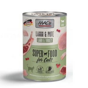 Ekonomipack: MAC's Cat 24 x 400 g - Lamm & kalkon