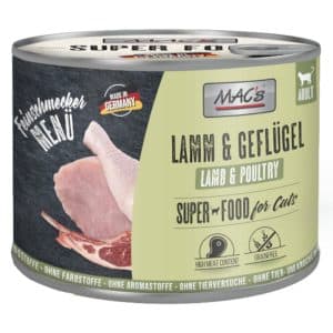 Ekonomipack: MAC's Cat Gourmet 24 x 200 g - Lamm & fjäderfä