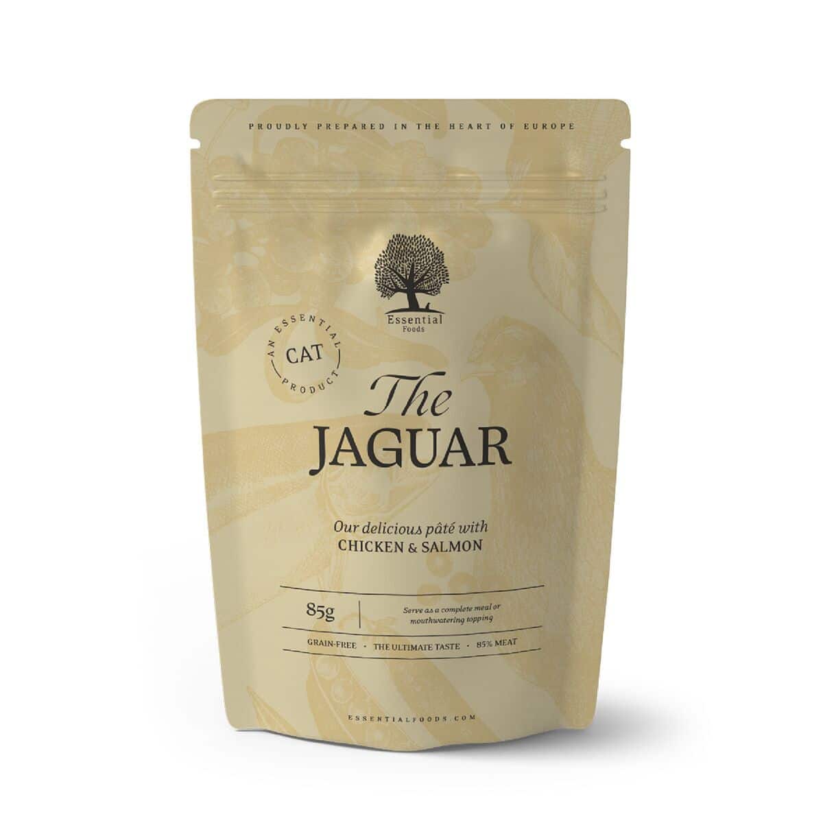 Essential Foods The Jaguar Paté Våtfoder till Katt 12x85 g
