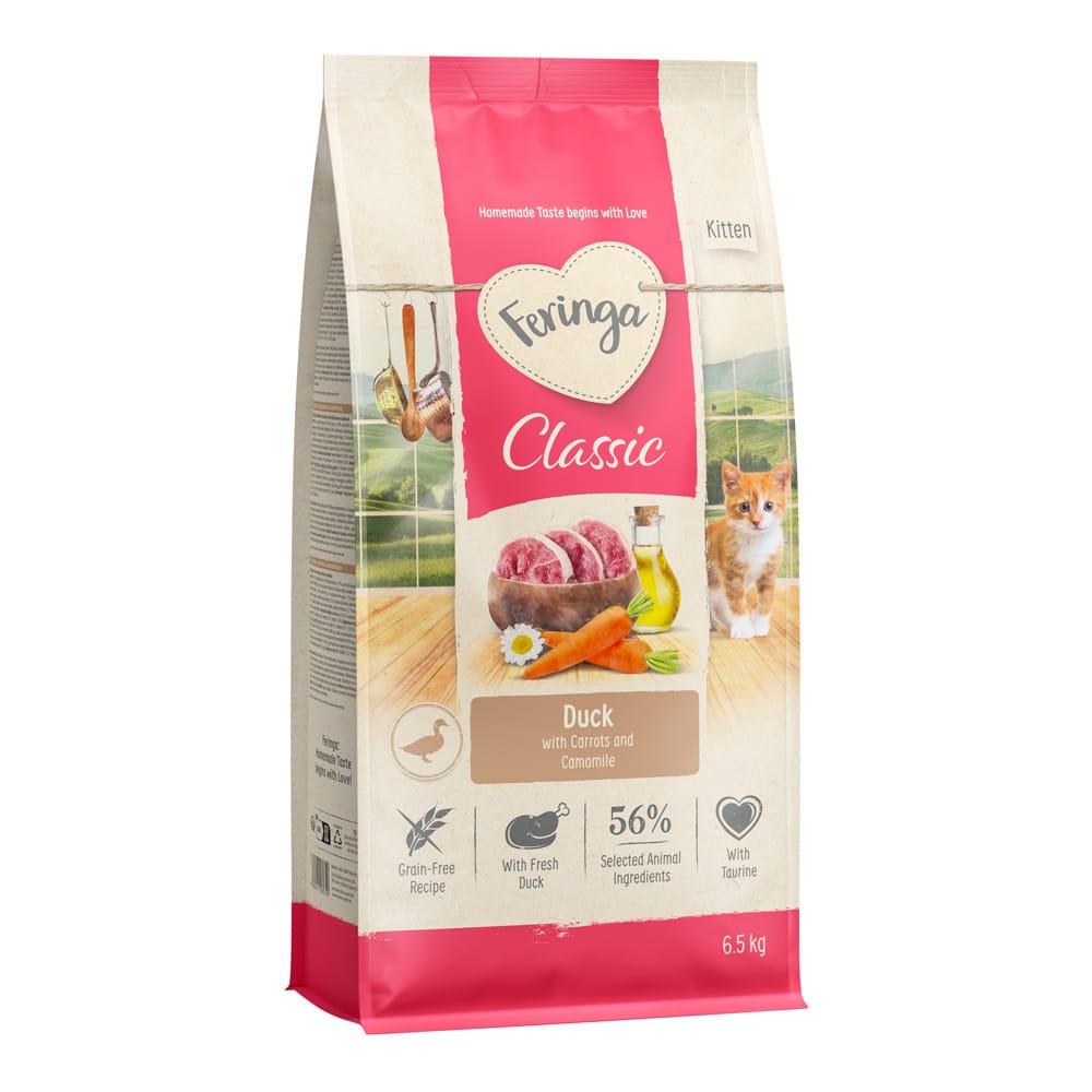 Feringa Kitten med anka - NYTT 6,5 kg
