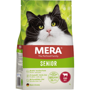 Mera Cats Senior Kyckling & Nötkött 2 kg - Katt - Kattfoder & kattmat - Torrfoder till katt - Mera Petfood - ZOO.se