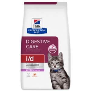 Prescription Diet i/d Digestive Care torrfoder med kyckling för kattungar - 1,5 kg