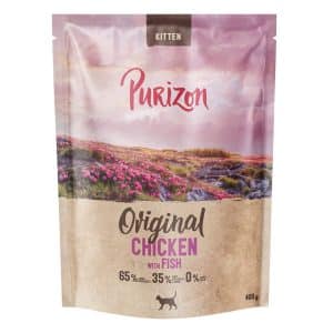 Purizon Kitten Chicken & Fish - spannmålsfritt - NY 400 g