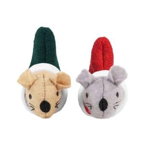 Rosewood Leksaksmöss i Julstrumpor 2-pack