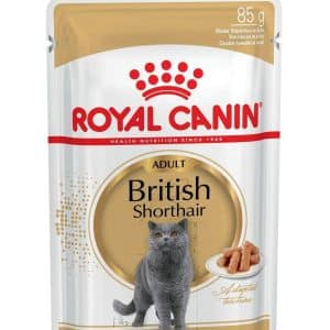 Royal Canin British Shorthair Adult våtfoder i sås för katt 85 g