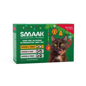 SMAAK Cat Adult Christmas Multipack 12 x 100 g