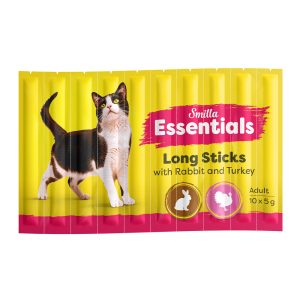 Smilla Essentials Sticks - Kanin & kalkon (10 x 5 g)