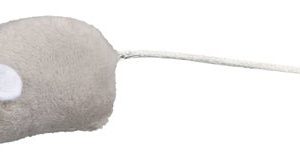 Trixie Kattleksak Plyschmus - 5 cm / Grå