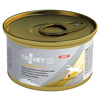 Trovet ASD Urinary Struvite Beef för katter burk 6 x 100 g