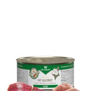 Vet Concept Cat Menu Allergy gås 6 x 200 g för katter