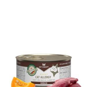 Vet Concept Cat Menu Allergy hjort 6 x 100 g för katter