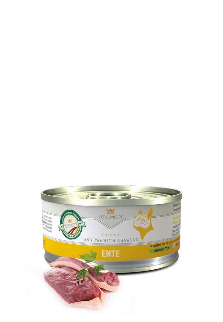 Vet Concept Cat Menu anka 6 x 100 g för katter