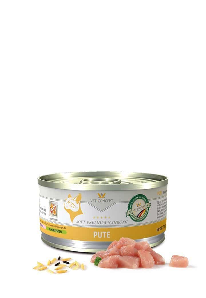 Vet Concept Cat Menu kalkon 6 x 100 g för katter
