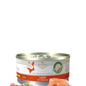 Vet Concept Cat Menu lax 6 x 100 g för katter