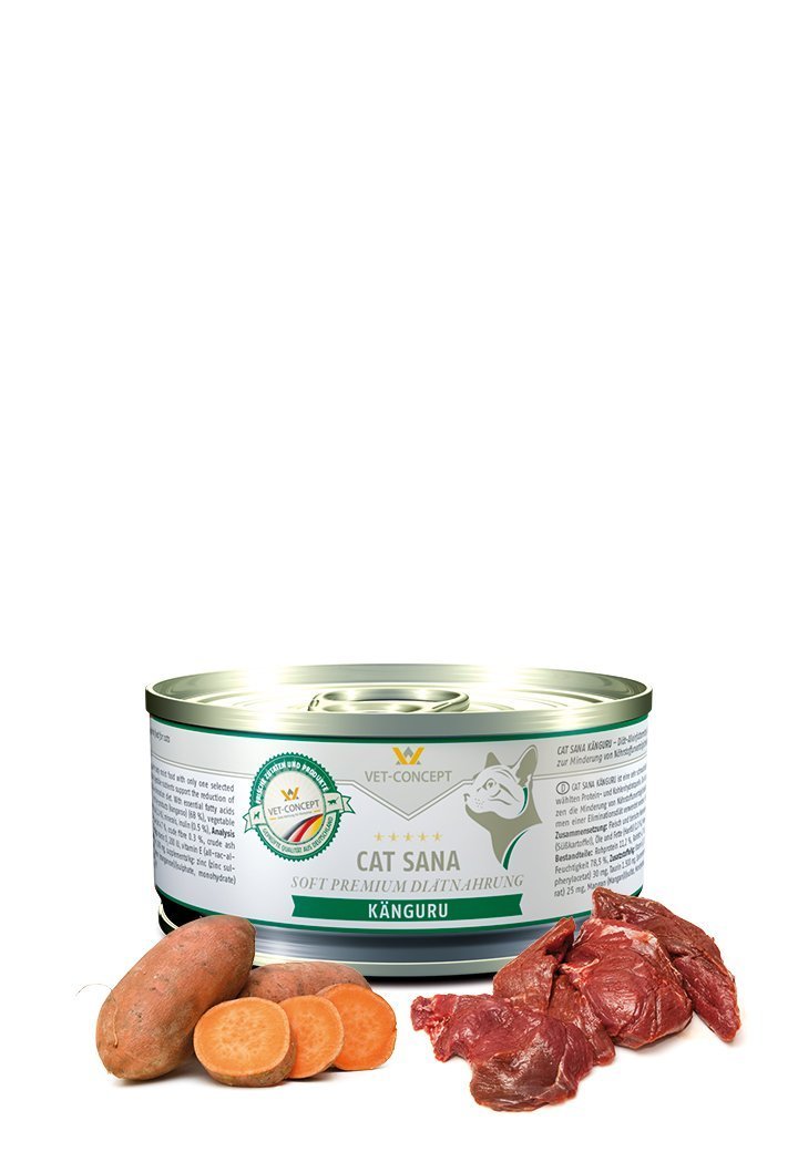 Vet Concept Cat Menu Sana känguru 6 x 100 g för katter
