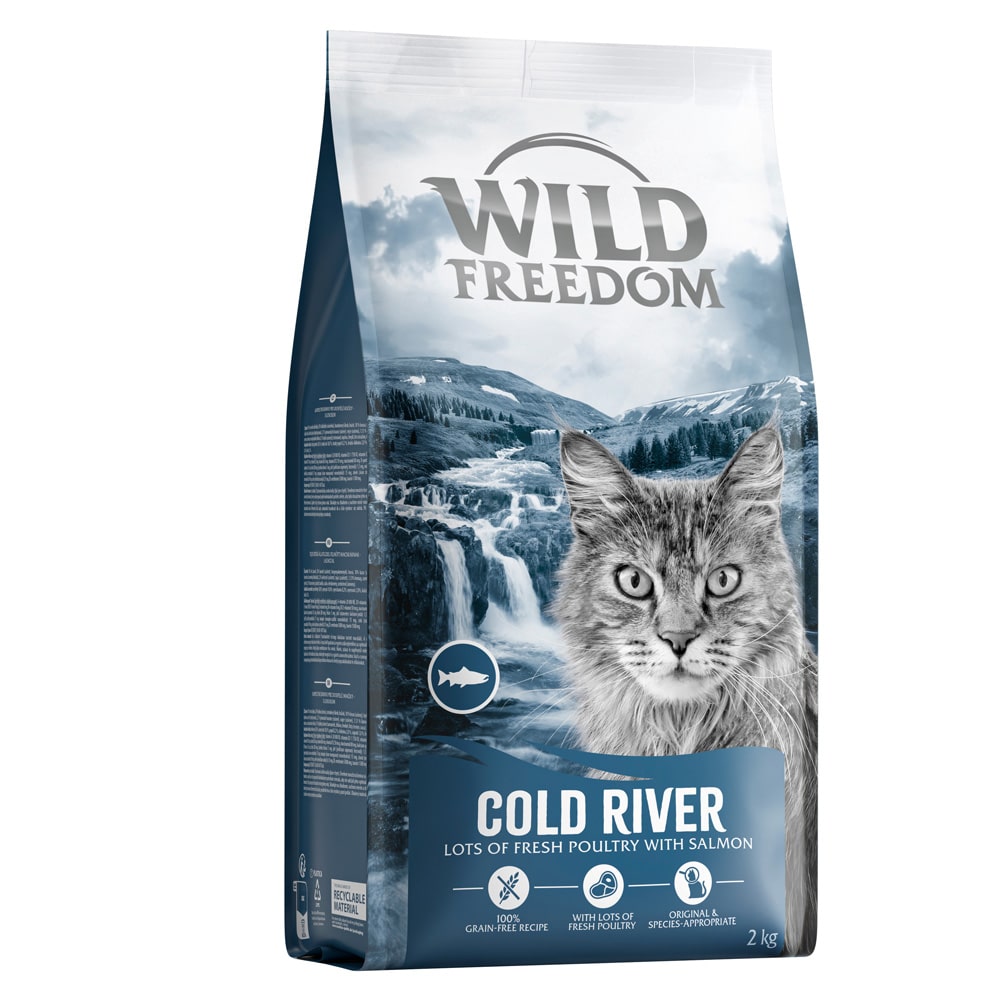 Wild Freedom Adult "Cold River" med lax - spannmålsfritt recept - 2 kg