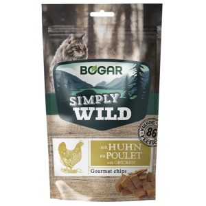 Bogar Simply Wild Meat Chips Chicken Katt 50 g