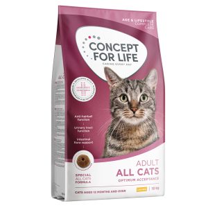 Concept for Life All Cats - Adult - Nytt: 10 kg