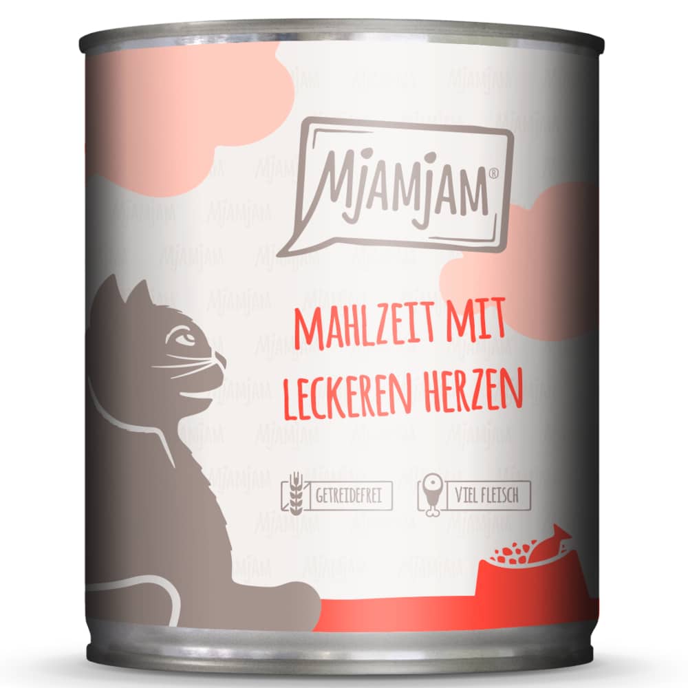 MjAMjAM 6 x 800 g - Måltid med läckra hjärtan