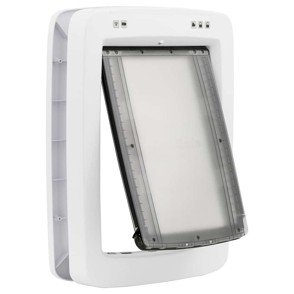 PetSafe® SmartDoor Connected lucka för husdjur - Vit (storlek L)