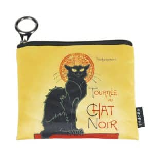 Portmonnä med dragkedja Chat Noir