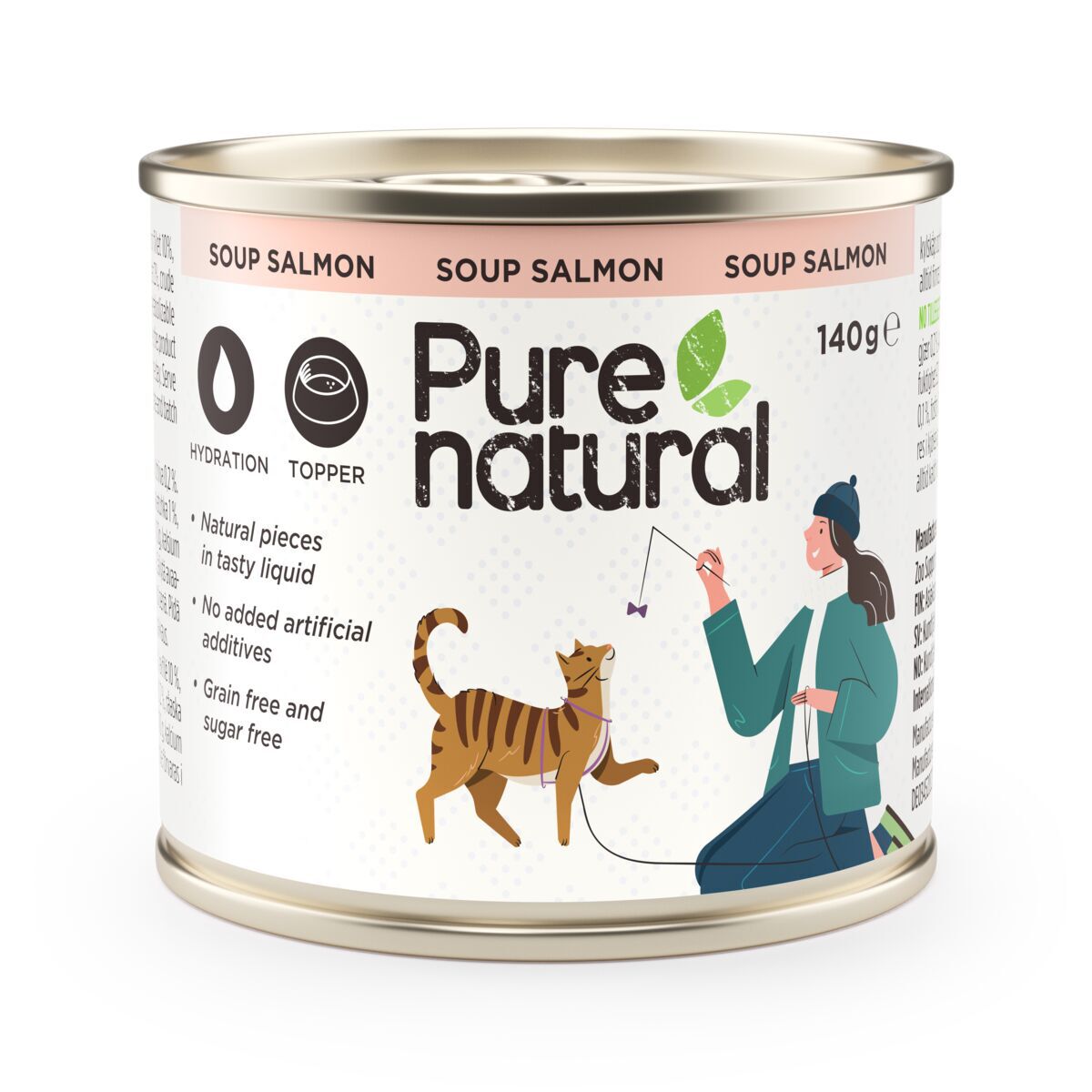 Purenatural Cat Soup Salmon 140 g