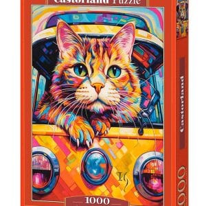 Pussel Cat Bus Travel, 1000 bitar