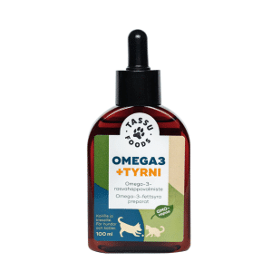 Tassu Foods Omega-3 + havtorn för hund och katt, 100 ml