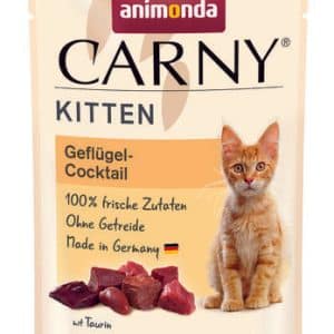 Animonda Carny Kitten Fågel Cocktail 12 x 85 g våtfoder för katter