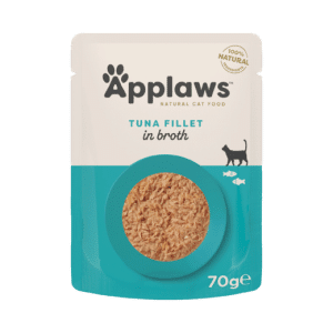 Applaws Cat Tonfiskfilé i buljong Portionspåse 16 x 70 g för katter