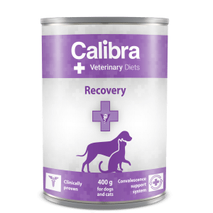 Calibra Veterinary Diet Recovery våtfoder för hundar och katter 6 x 400 g