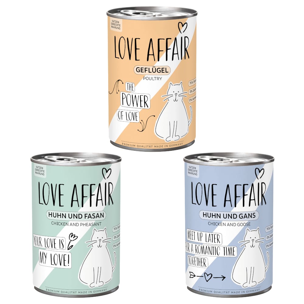 Hardys LOVE AFFAIR 6 x 400 g - Mixpack (3 sorter)
