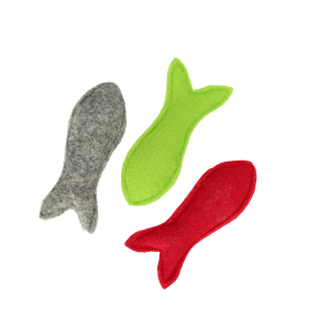 Kattleksak Filtfisk Kattmynta