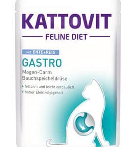 Kattovit Gastro Anka & Ris för Katter 24 x 85 g