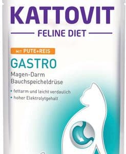 Kattovit Gastro Kalkon & Ris för Katter 24 x 85 g