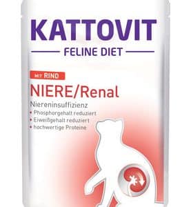 Kattovit Niere-Renal Wet food Beef 24 x 85g