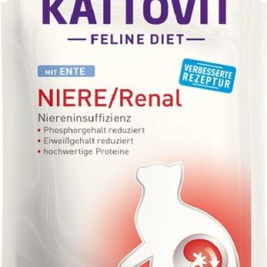 Kattovit Niere/Renal Anka för Katter 24 x 85 g