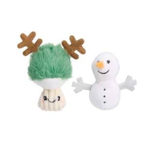 Little&Bigger Xmas Stories Svamp & Snögubbe 2-pack