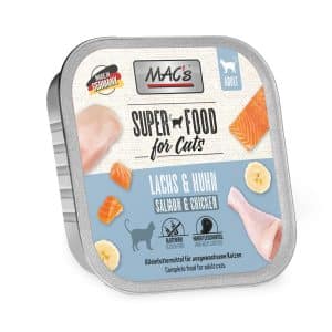 MAC's Cat kattfoder portionsform 16 x 100 g - Lax & kyckling