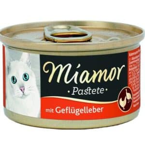 Miamor Pastete fågellever 12 x 85 g för katter