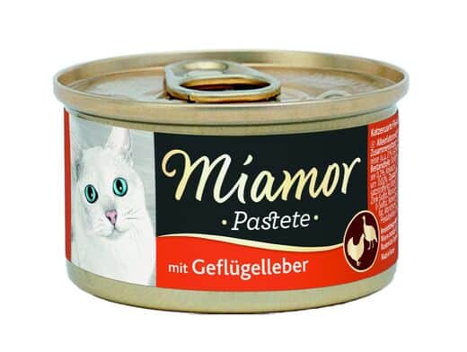 Miamor Pastete fågellever 12 x 85 g för katter