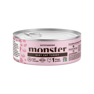 Monster Cat Baby Mousse 12 x 100 g för kattungar